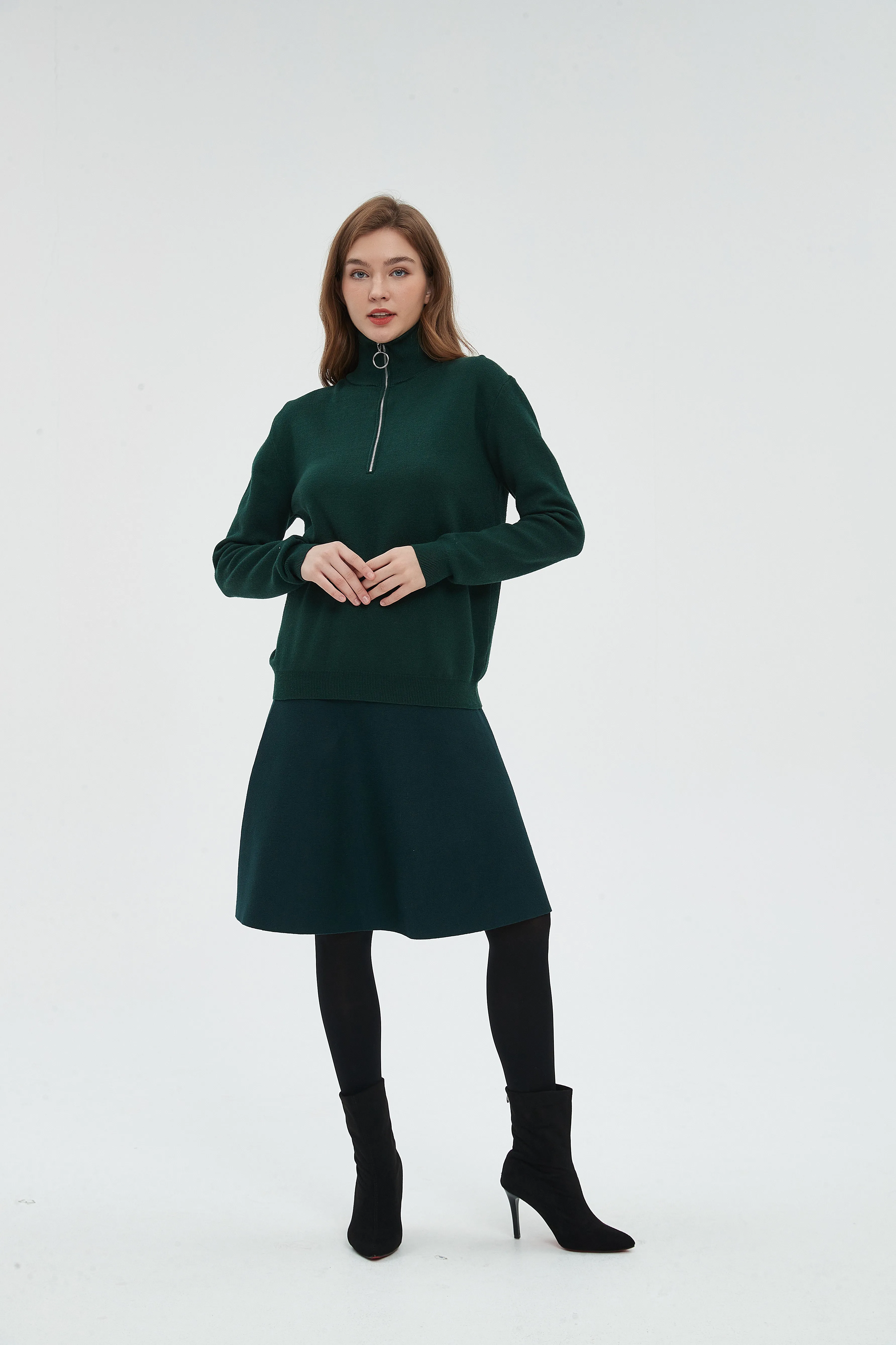 AMAZING  MM SKIRT - HUNTER GREEN